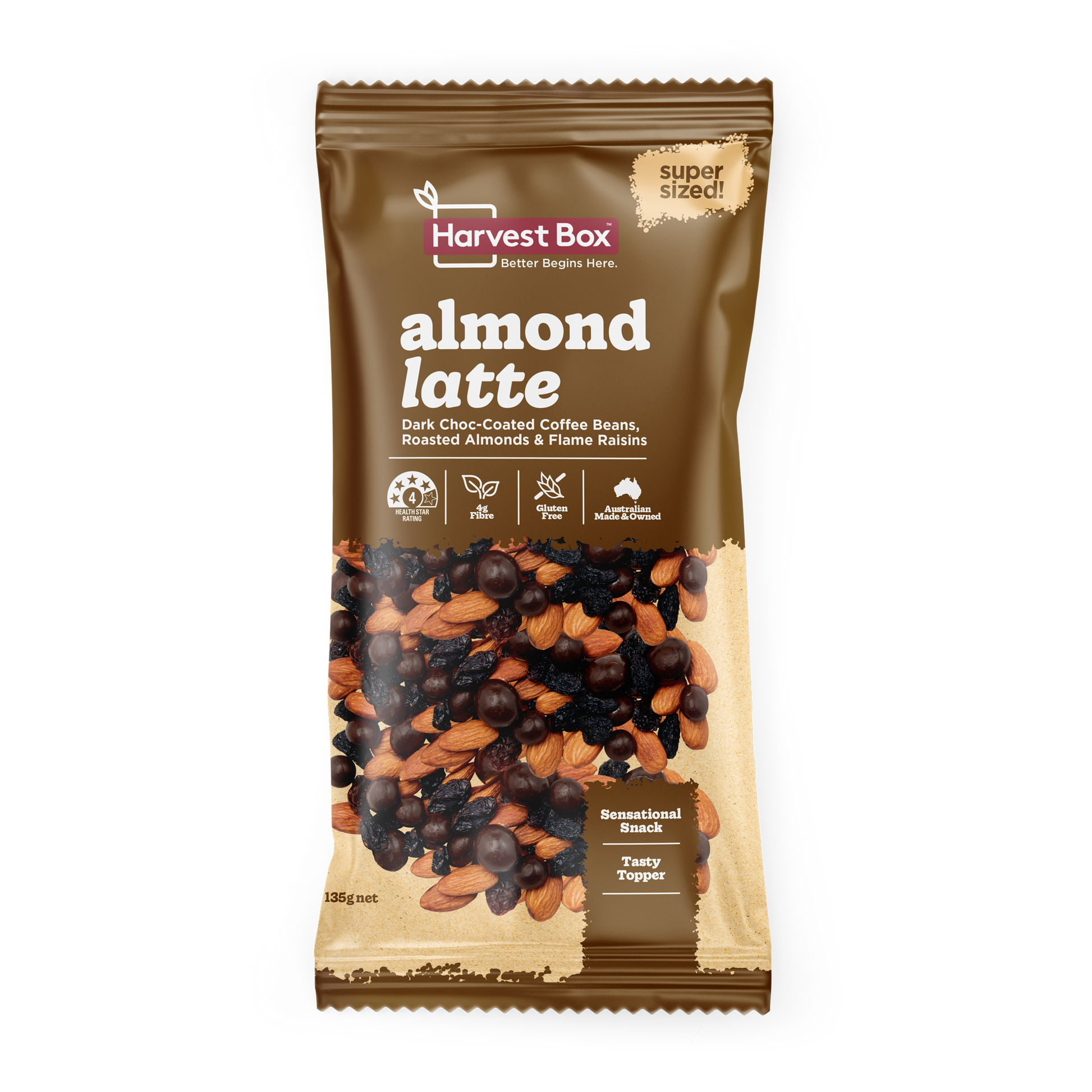 Supersized Coffee Chocolate Treats High In Fibre No Gluten Healthy Snacking