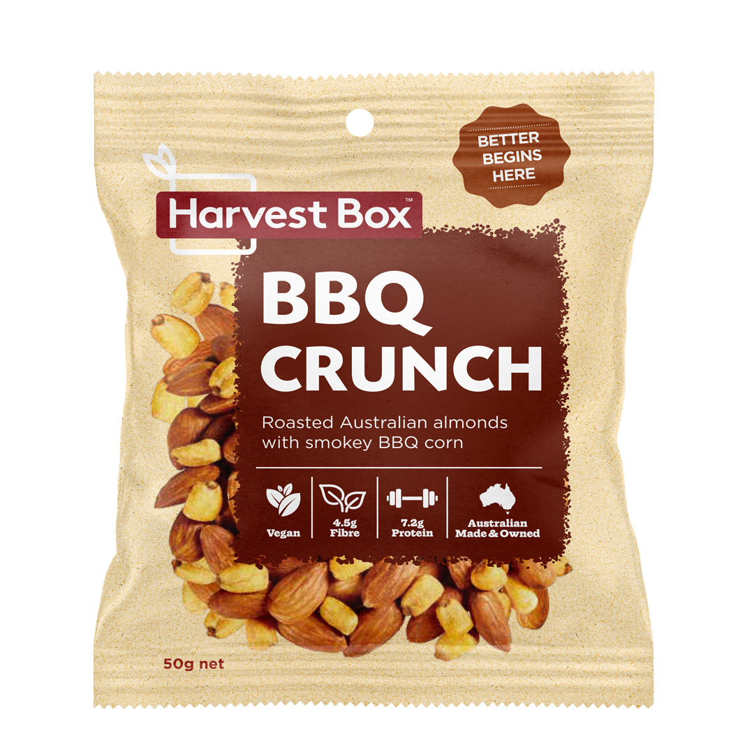 Health Snack BBQ Flavoured Australia High In Protein Australian Almonds Better For You