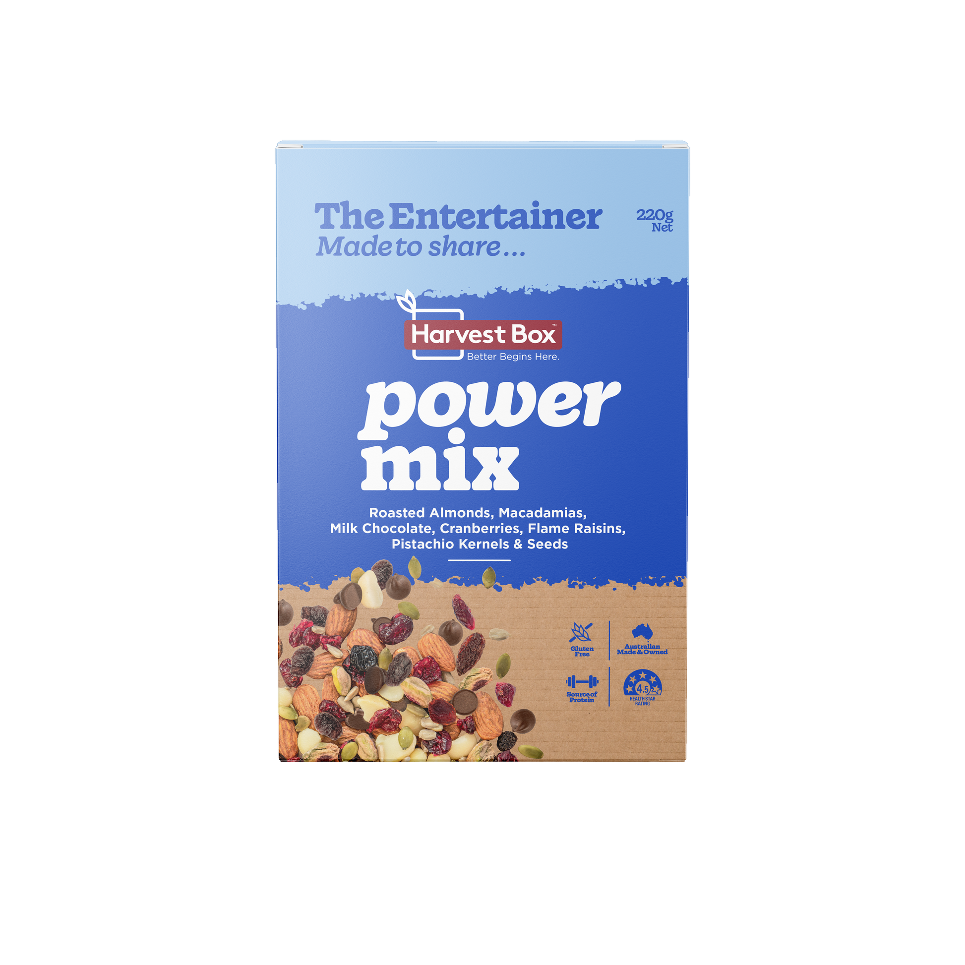 Jumbo Breakfast topper Option, Tasty Fruit, Nut & Seed Mix, Australian Made & Owned