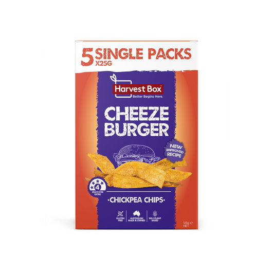 CHICKPEA CHIPS – CHEEZEBURGER (5x25g)