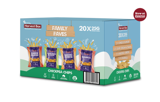 Chickpea Chips - Family Faves 20 x 25g