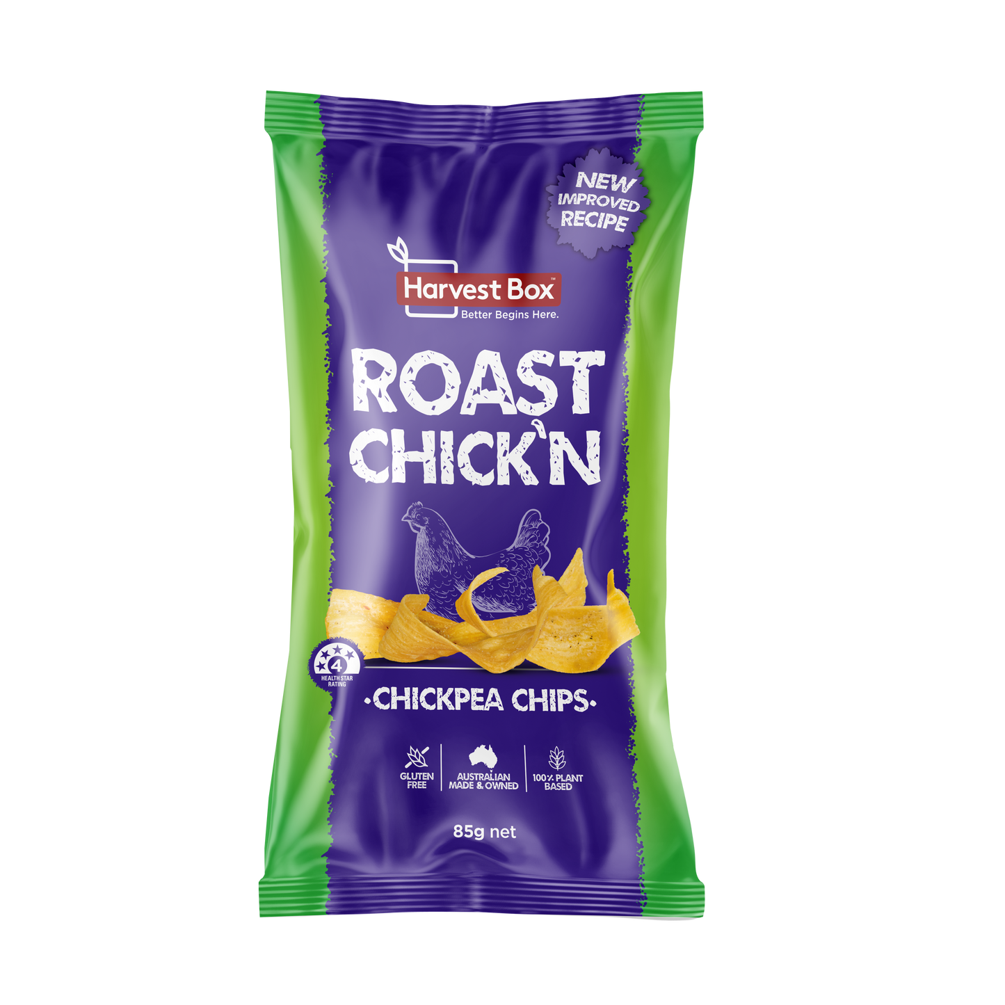 CHICKPEA CHIPS – ROAST CHICK’N