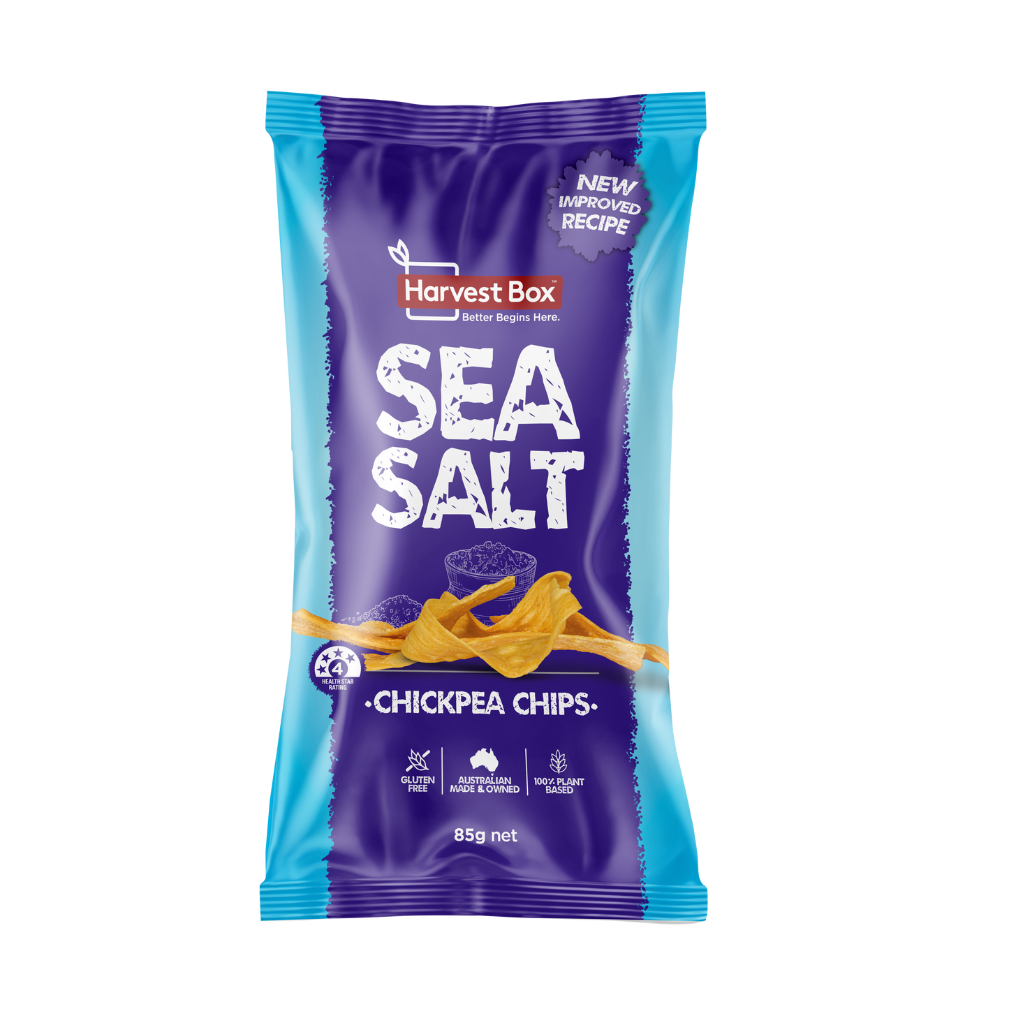 CHICKPEA CHIPS – SEA SALT