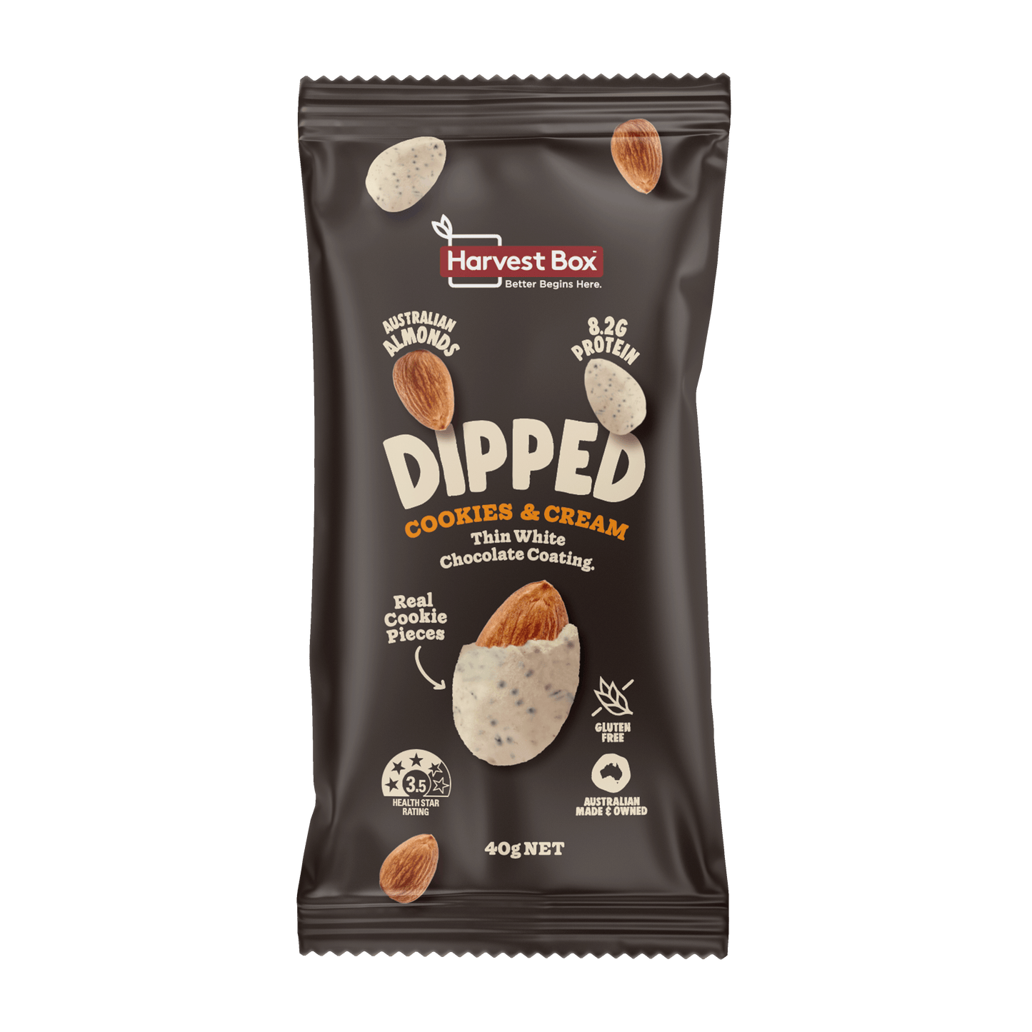 Dipped - Cookies and Cream (10 x 40g)