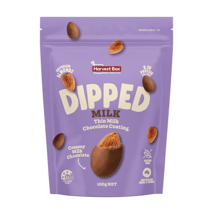 Dipped - Milk Choc (9 x 100g)