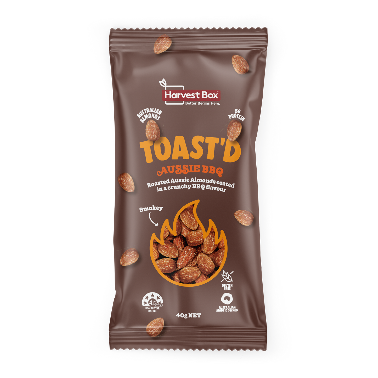 Toast'd Aussie BBQ (10 x 40g)