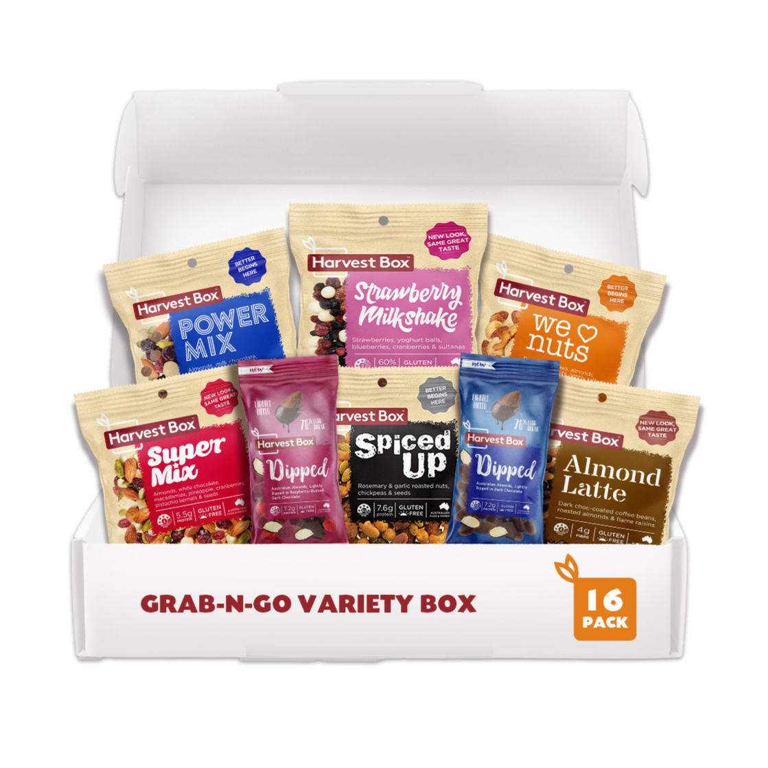 Aussie Healthy Snack Packs Savoury Sweet Varieties Grab N Go Nibbles