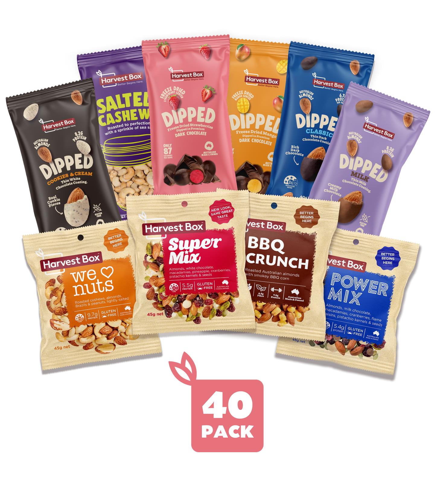 Nibble Box: 40 Pack