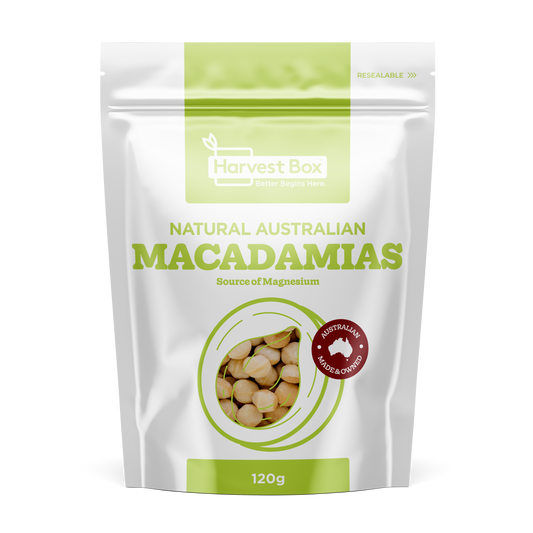 Natural Macadamias 120g x 8