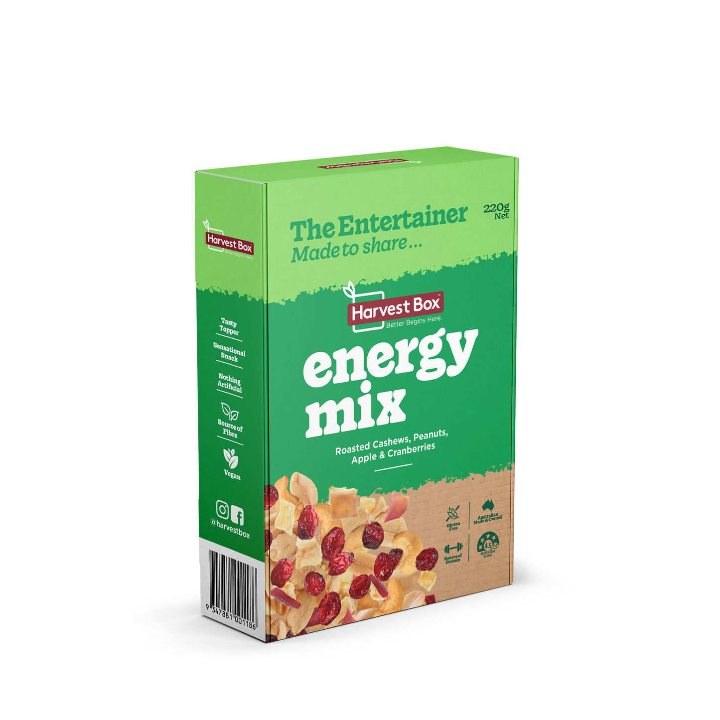 NEW - THE ENTERTAINER - ENERGY MIX 220g