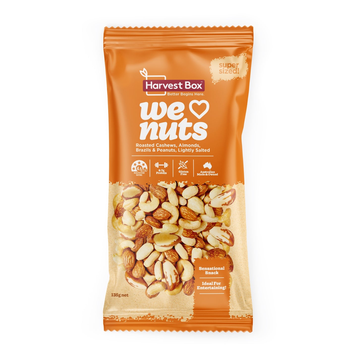 SUPERSIZED WE LOVE NUTS (8 x 135g)